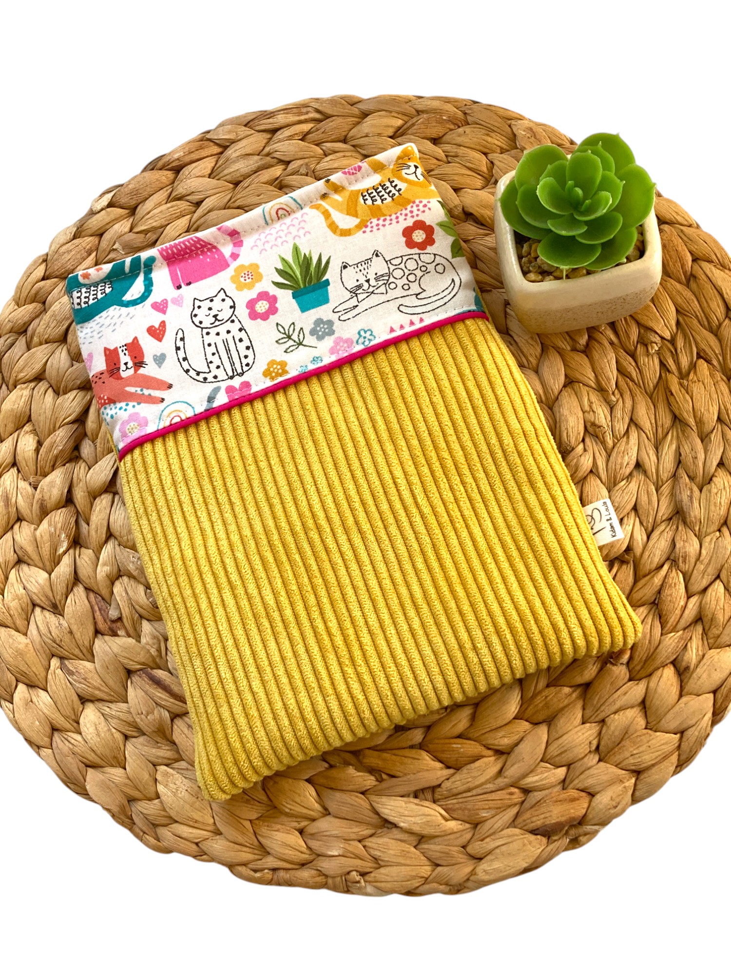 Les pochettes à livres (M) - velours & coton – Image 9