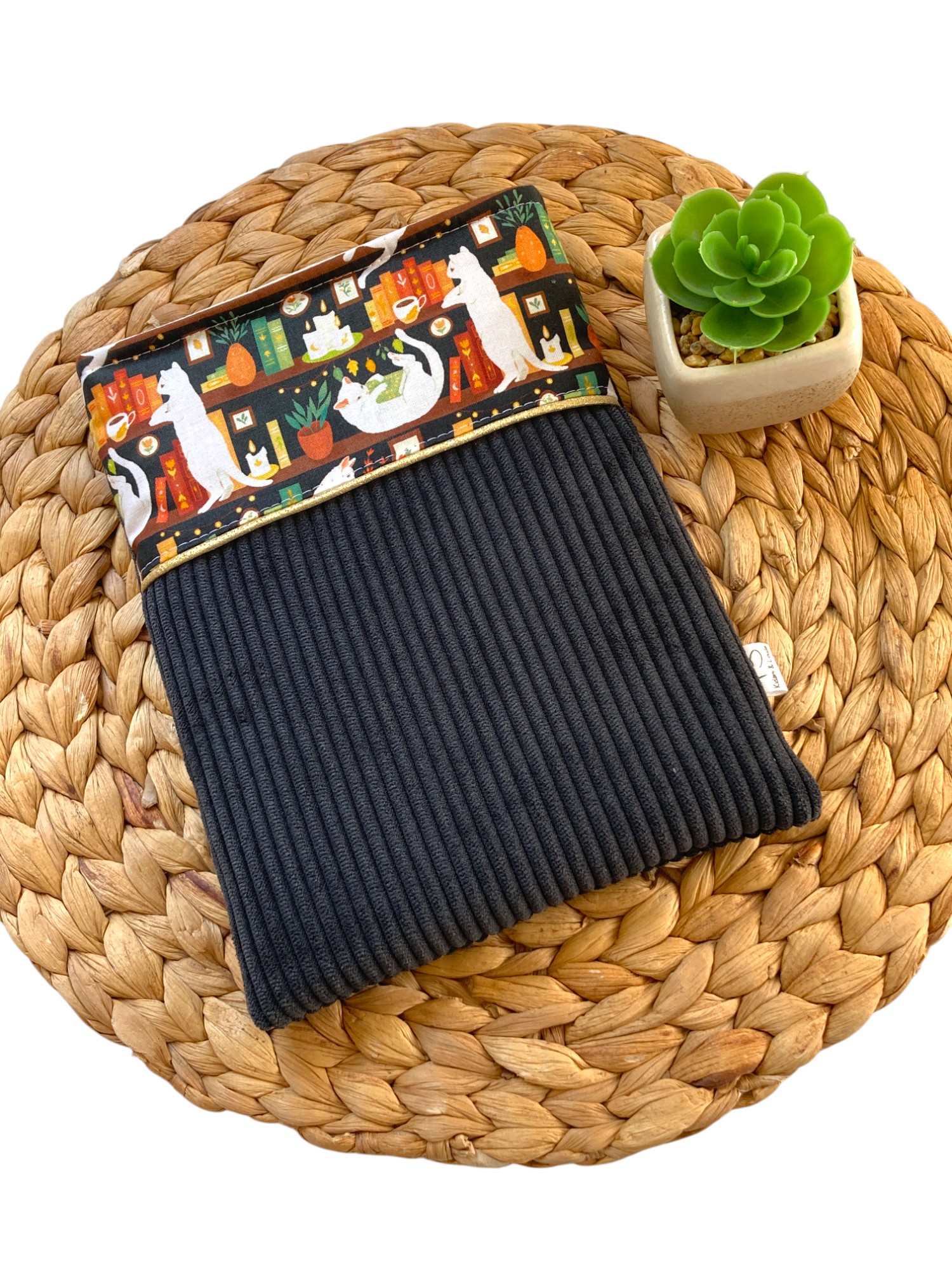 Les pochettes à livres (M) - velours & coton – Image 11